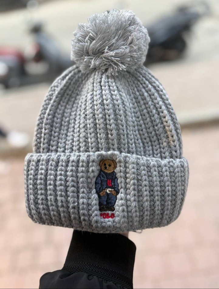 Polo Ralph Lauren Örgü Bere - Görsel 2