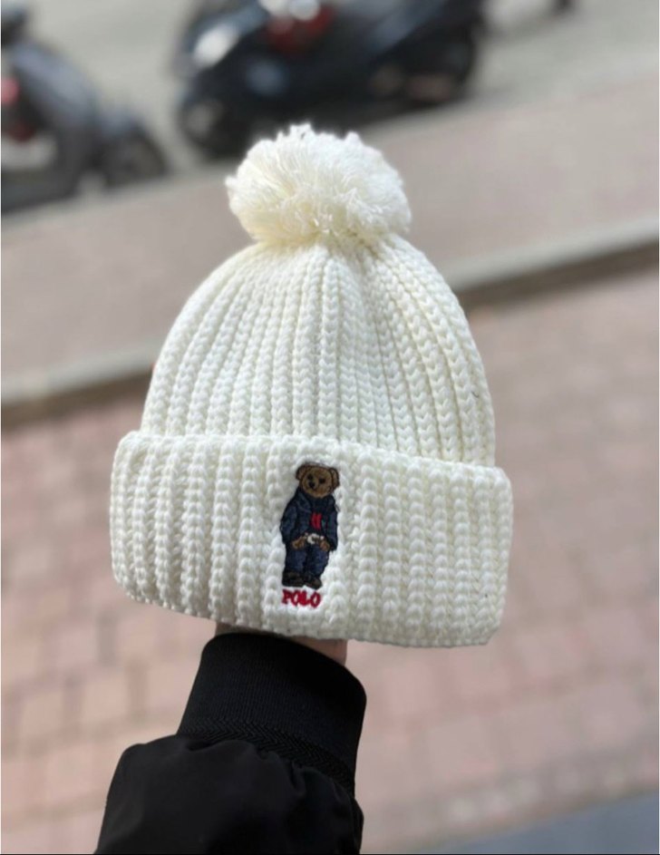 Polo Ralph Lauren Örgü Bere - Görsel 3