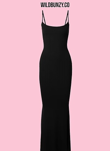Bershka siyah elbise