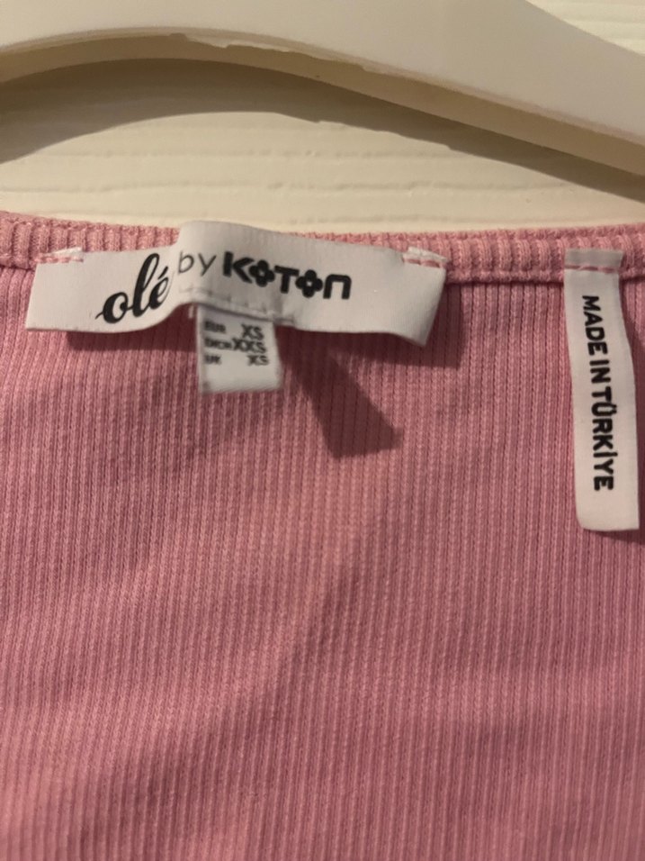 Kızlar için Pembe Uzun Kollu Bolero - Görsel 2