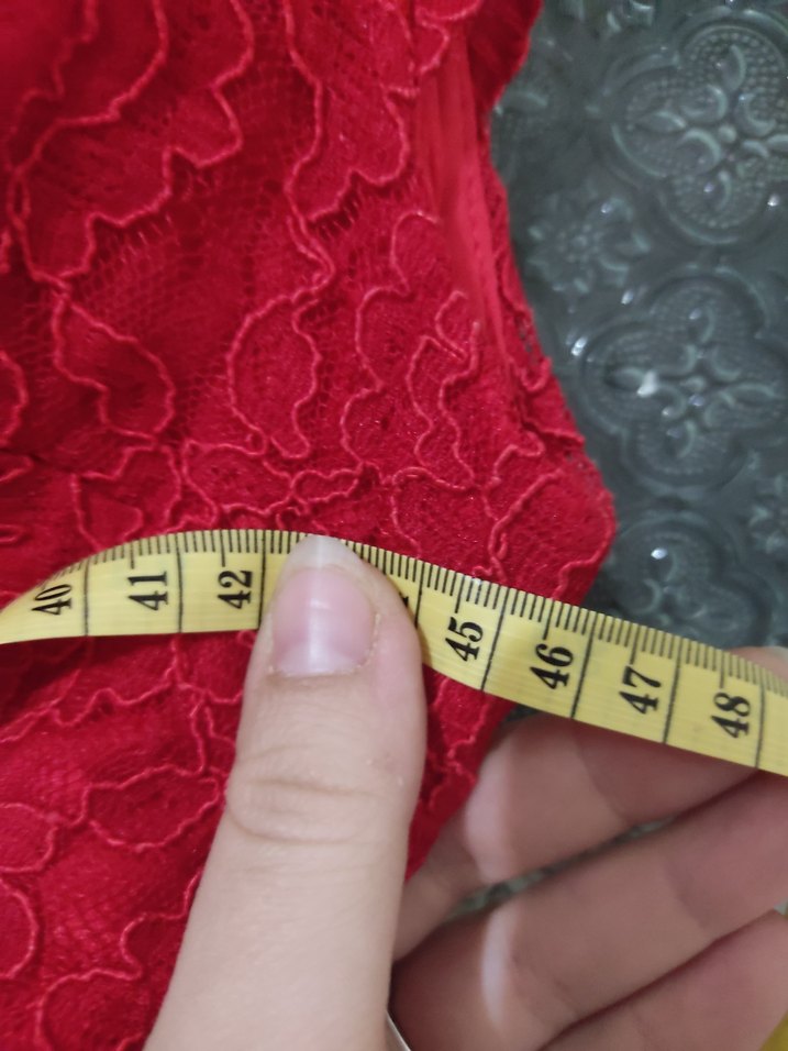 Dantelli elbise - Görsel 5