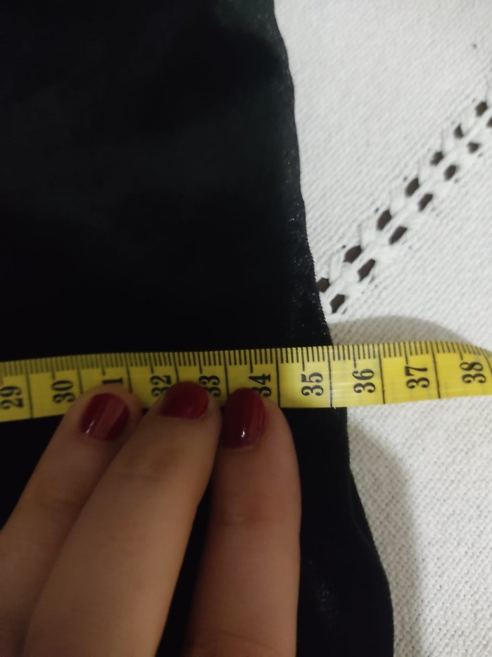 İp Askılı Drapeli Mini Elbise - Görsel 5