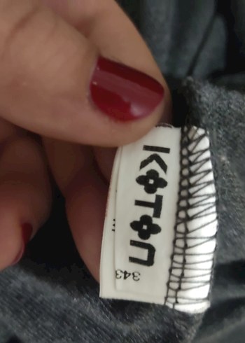 Gri Kısa Kollu elbise - Görsel 3