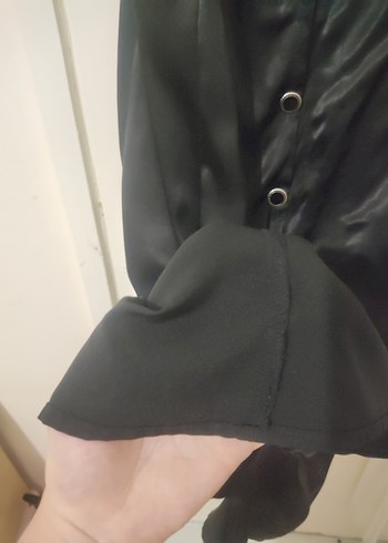 Kışlık saten elbise - Görsel 3