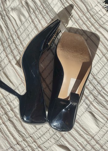 Klasik Siyah Y Stiletto - Görsel 5