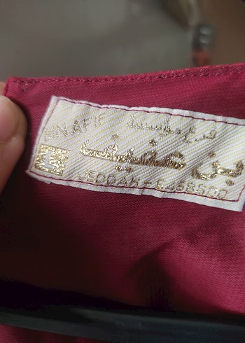 xl Beden Kırmızı Nakışlı Uzun Bohem Kadın Elbise