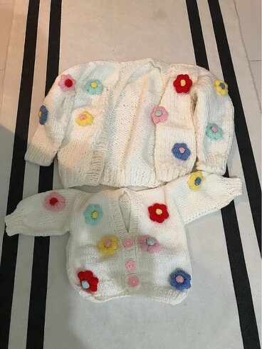 Anne-Kız Hırka Kombini - Görsel 2