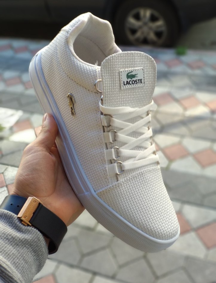 LACOSTE BEYAZ SPOR AYAKKABI - Görsel 3