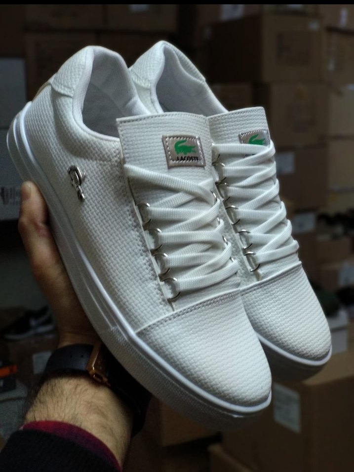 LACOSTE BEYAZ SPOR AYAKKABI - Görsel 2