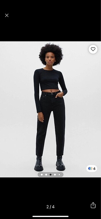 Pull & Bear Mom Fit Jean