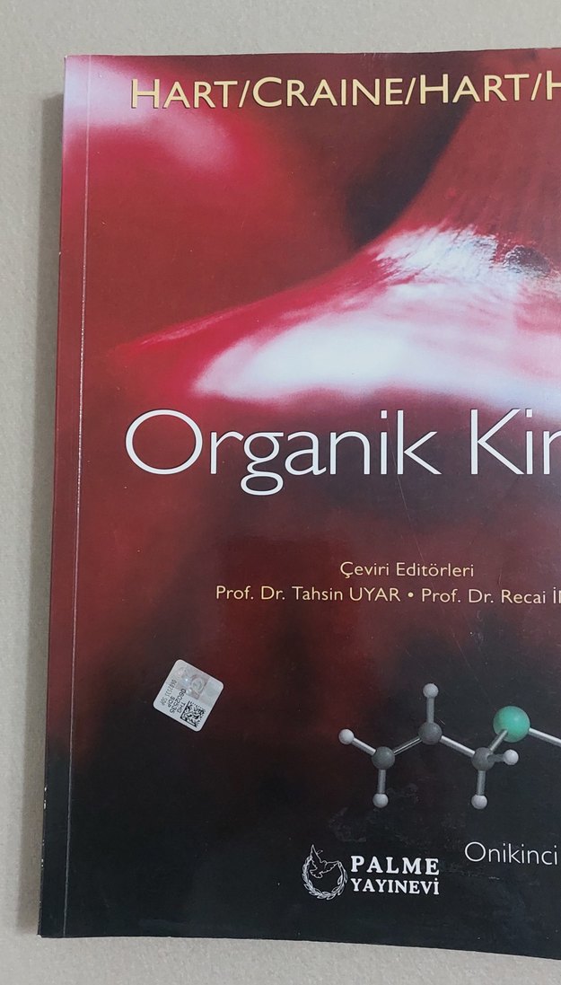 Organik Kimya - Hart/Craine/Hart/Hadad - Görsel 2
