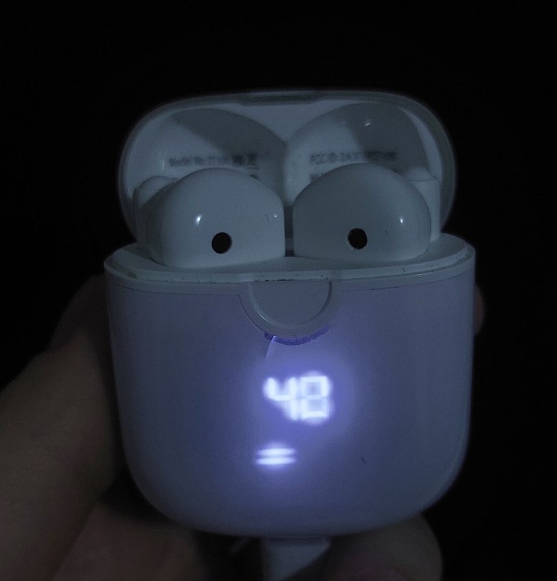 Heyplus Beyaz Kablosuz Kulaklık - Görsel 4