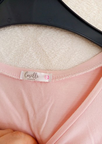 Pembe Kısa Kollu, şortlu Pijama Takımı - Görsel 2