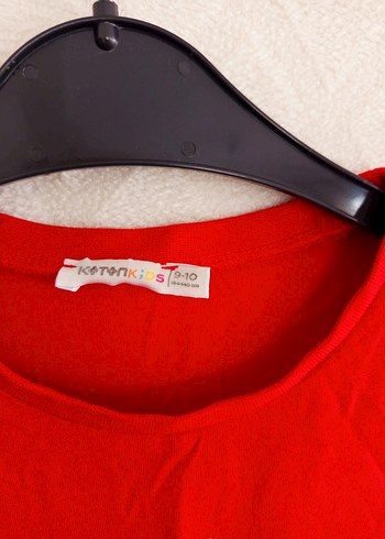 Kırmızı Çocuk Atatürk Baskılı Tişört - Görsel 2