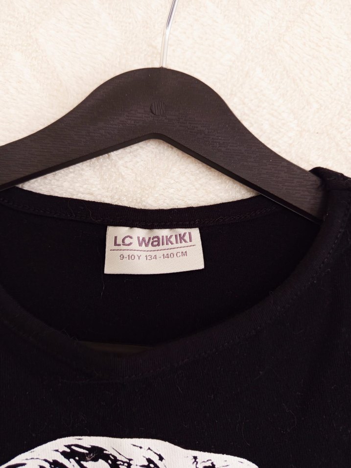 Siyah Uzun Kollu Atatürk Baskılı Tişört - Görsel 2