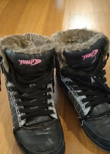 Kürklü Yüksek Kadın- çocuk Bot - Görsel 3