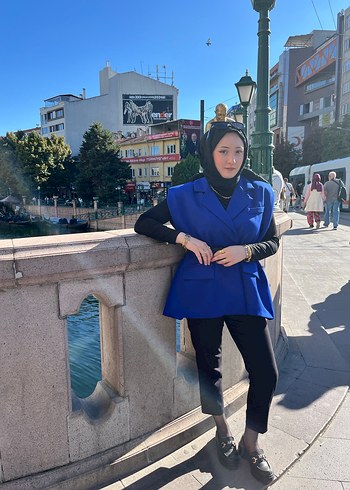 Zara Kemerli vatkalı yelek