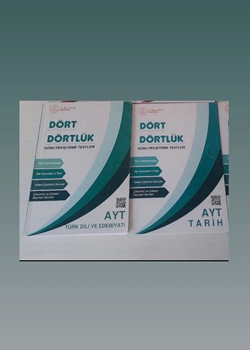AYT Dört Dörtlük Konu Testleri Kitapları