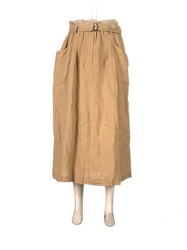 Zara Midi Etek %70 İndirimli.