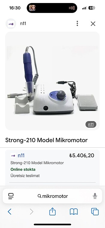Mikromotor