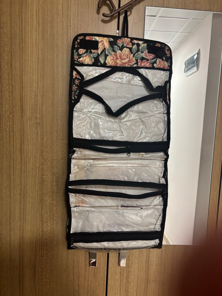 Çiçek Desenli Çok Gözlü Dolap Düzenleyici - Görsel 3