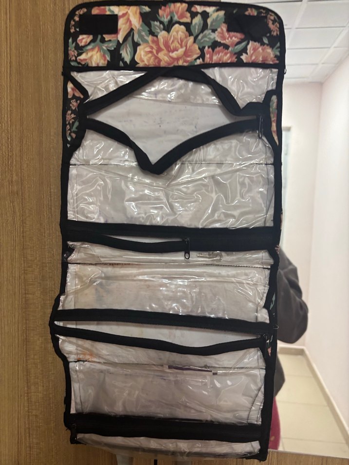 Çiçek Desenli Çok Gözlü Dolap Düzenleyici - Görsel 4