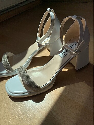 38 Beden beyaz Renk Topuklu Ayakkabı