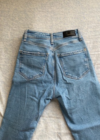 28 Beden Mavi Jeans Mavi Normal Boy Kadın Jean