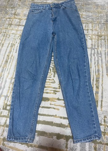 mom jean Denim Kadın Pantolon