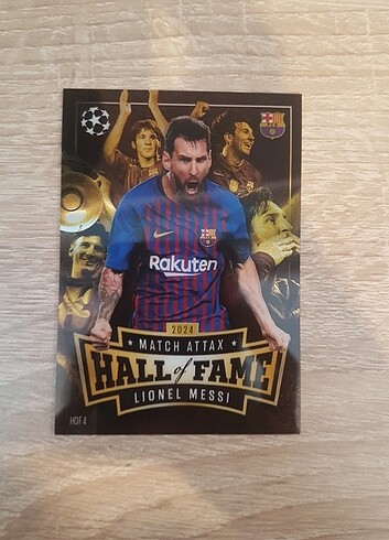 Match attax hall of fame messi
