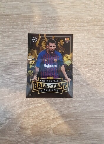 Beden Renk Match attax hall of fame messi