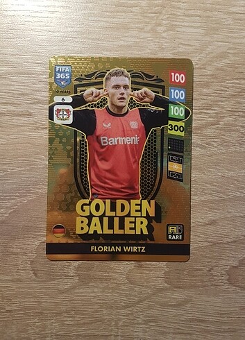 Beden Renk Panini florian wirtz golden baller kartı