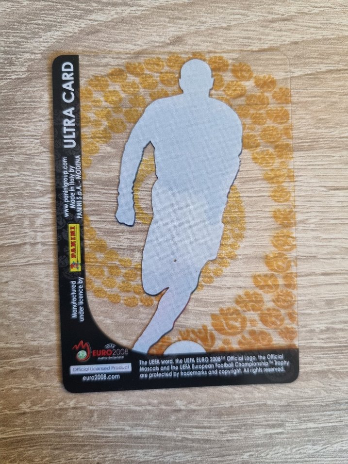 Panini EURO 2008 Henry Ultra Card - Görsel 2