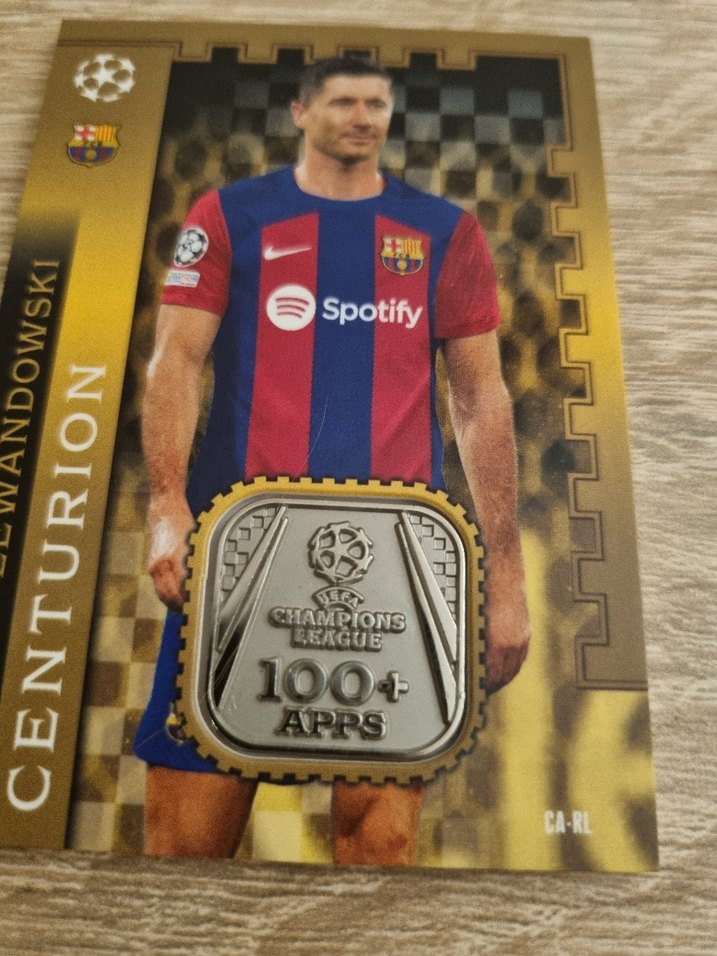 TOPPS MATCH ATTAX RELİC ROBERT LEWANDOWSKİ KARTI - Görsel 2