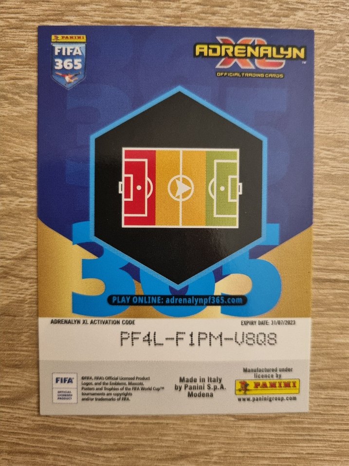 Panini adrenalyn xl FİFA 365 2023 İnvincible Kartı - Görsel 2