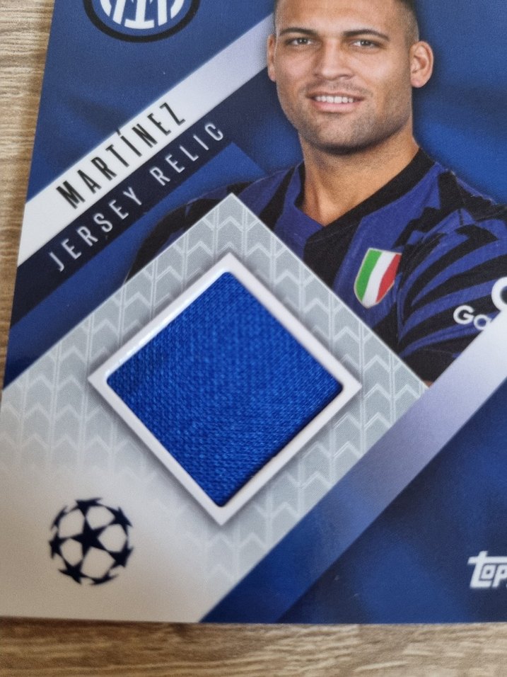 TOPPS MATCH ATTAX EXTRA JERSEY RELİC MARTİNEZ KARTI - Görsel 2