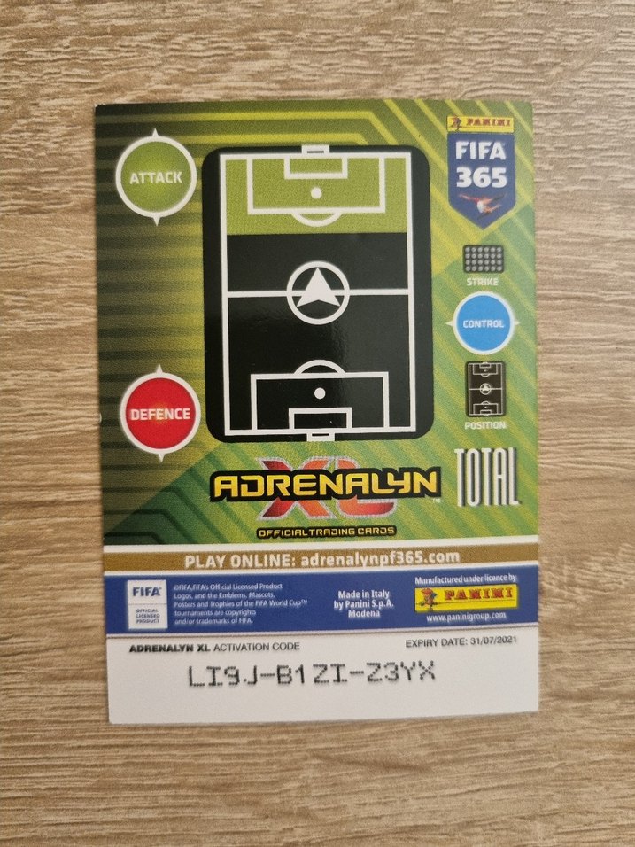 PANİNİ 2021 PREMİUM GOLD LİMİTED EDİTİON NEYMAR KARTI - Görsel 2