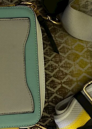 Beden çeşitli Renk Marc Jacobs Baskılı Çok Renkli Kadın Deri Çapraz Çanta