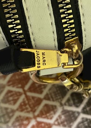 Marc Jacobs Marc Jacobs Baskılı Çok Renkli Kadın Deri Çapraz Çanta
