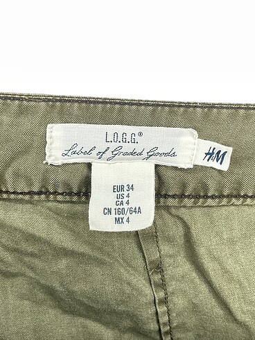 34 Beden haki Renk H&M Mini Etek %70 İndirimli.