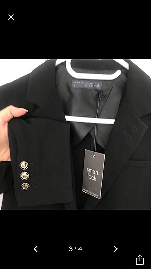 Mudo siyah blazer