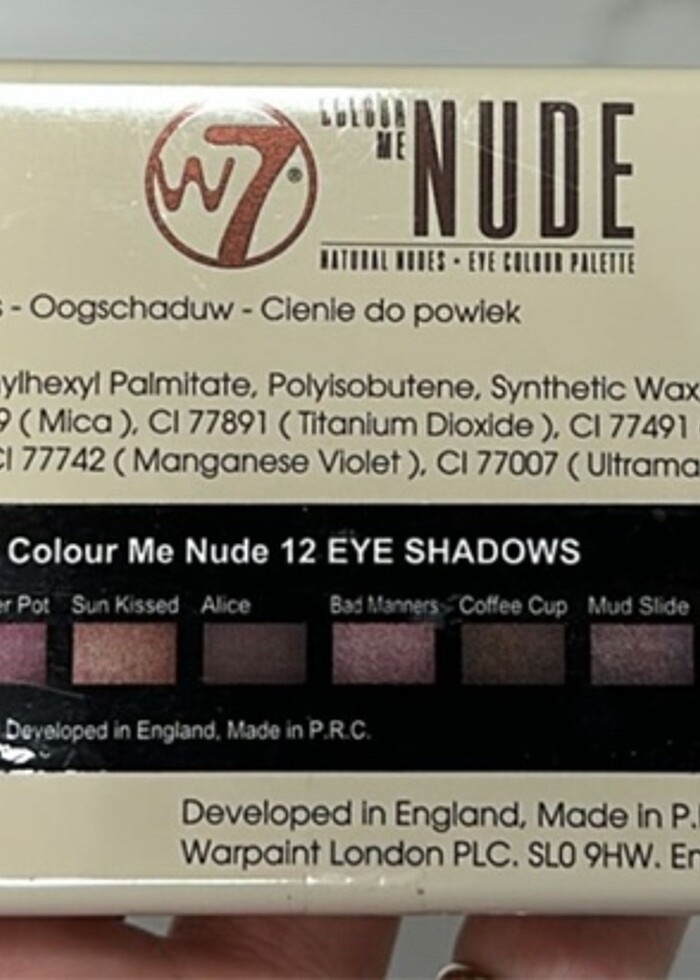 W7 12 renk far paleti - Görsel 5