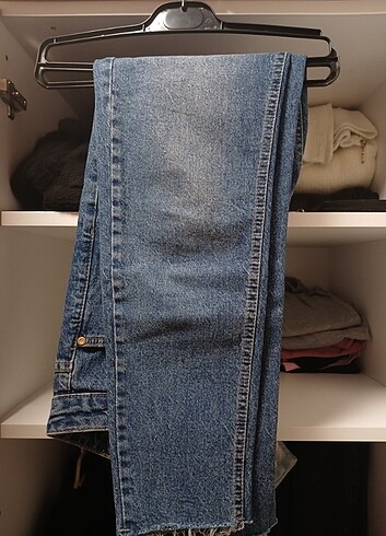 27 Beden mavi Renk Koton Jeans