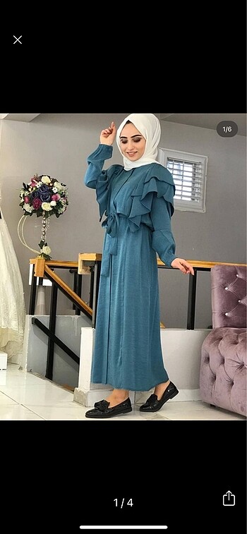 Işıltılı abaya