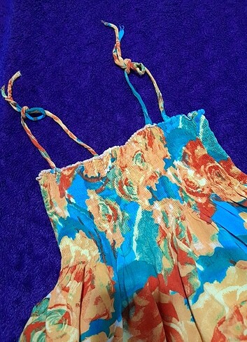 İp askılı elbise - Görsel 4