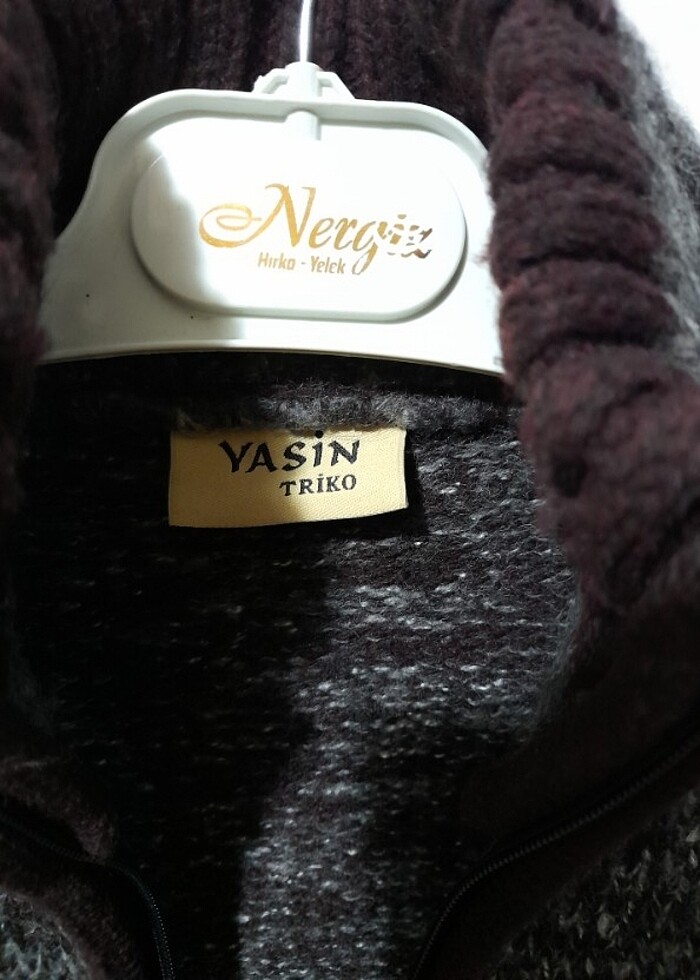 Kalın  triko ceket - Görsel 2