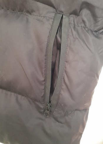 Siyah Fermuarlı yelek - Görsel 3