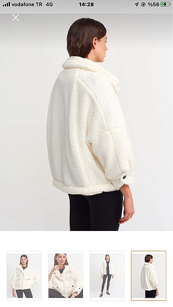 Peluş mont - Görsel 4