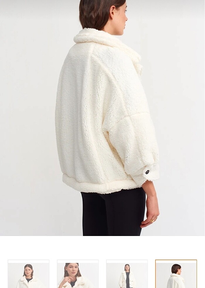 Peluş mont - Görsel 4