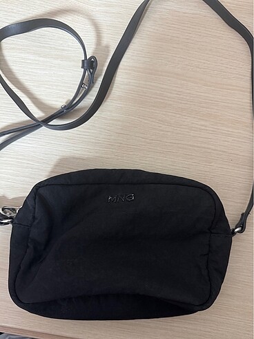 Mango siyah spor çanta